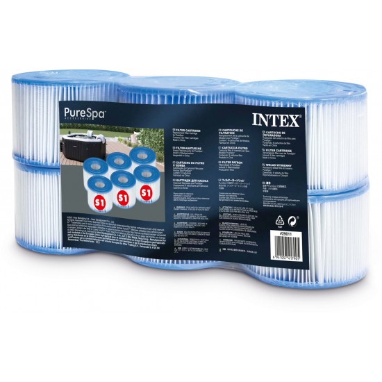 Φίλτρο Αντλίας INTEX® PureSpa™ (Six Pack) 