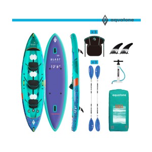 BLAST RECREATIONAL KAYAK / 3-PERSON (AQUATONE) BLAST RECREATIONAL KAYAK / 3-PERSON (AQUATONE)