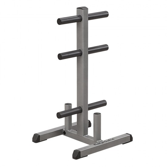 Body-Solid Olympic Plate Tree & Bar Holder 