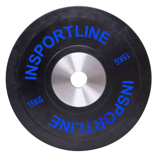 BUMPER PLATE inSPORTline 15kg 