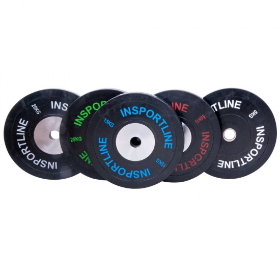 BUMPER PLATE inSPORTline 15kg 