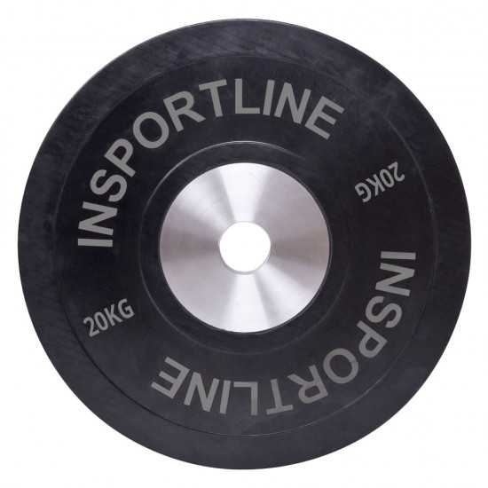 BUMPER PLATE inSPORTline 20kg 