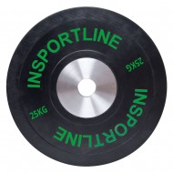 BUMPER PLATE inSPORTline 25kg