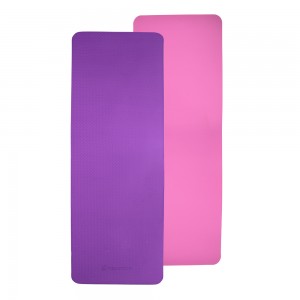 TPE YOGA MAT 173x61x0,6cm (ΜΟΒ/ΡΟΖ) inSPORTline Doble TPE YOGA MAT 173x61x0,6cm (ΜΟΒ/ΡΟΖ) inSPORTline Doble
