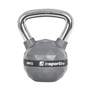 RUBBER-COATED 20KG KETTLEBELL INSPORTLINE PU RUBBER-COATED 20KG KETTLEBELL INSPORTLINE PU