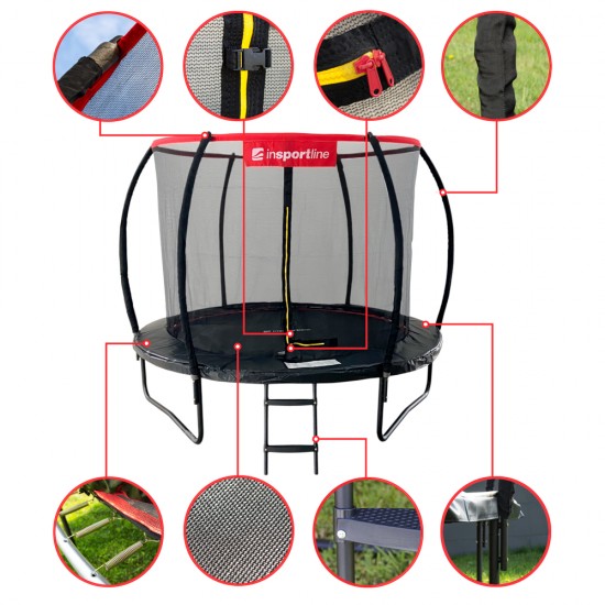 ΤΡΑΜΠΟΛΙΝΟ 244CM ΜΕ ΔΙΧΤΥ INSPORTLINE ΤΡΑΜΠΟΛΙΝΟ 244CM ΜΕ ΔΙΧΤΥ INSPORTLINE