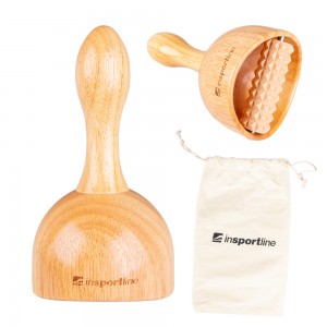 2-in-1 Wooden Massage Suction Cup w/ Roller inSPORTline Vitmar 100 2-in-1 Wooden Massage Suction Cup w/ Roller inSPORTline Vitmar 100