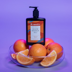 MINERAL MASSAGE OIL INSPORTLINE ORANGE 500 ML MINERAL MASSAGE OIL INSPORTLINE ORANGE 500 ML