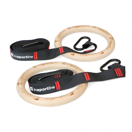 Wooden Gymnastic Rings inSPORTline Suspe II 