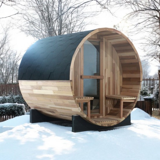 Barrel Sauna inSPORTline Viduor 400 – Cedar Wood Barrel Sauna inSPORTline Viduor 400 – Cedar Wood