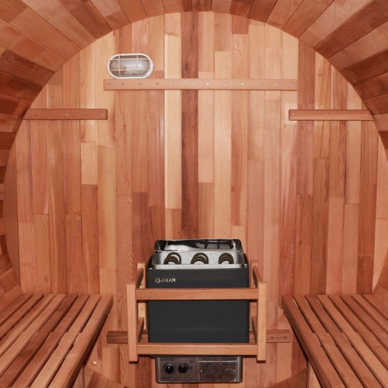 Barrel Sauna inSPORTline Viduor 600 – Cedar Wood 