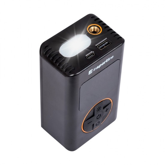 Rechargeable Electric Air Pump inSPORTline Gaberila w/ Power Bank & LED Light Rechargeable Electric Air Pump inSPORTline Gaberila w/ Power Bank & LED Light