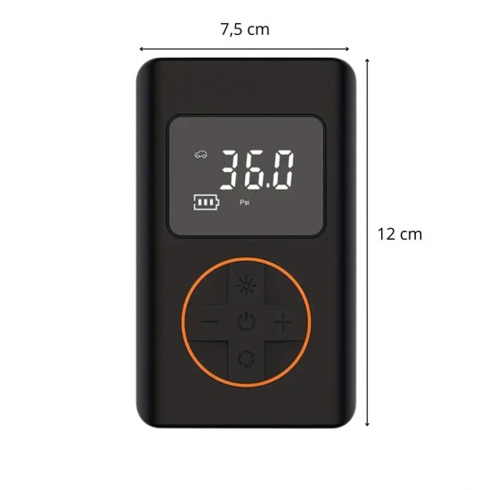 Rechargeable Electric Air Pump inSPORTline Gaberila w/ Power Bank & LED Light Rechargeable Electric Air Pump inSPORTline Gaberila w/ Power Bank & LED Light