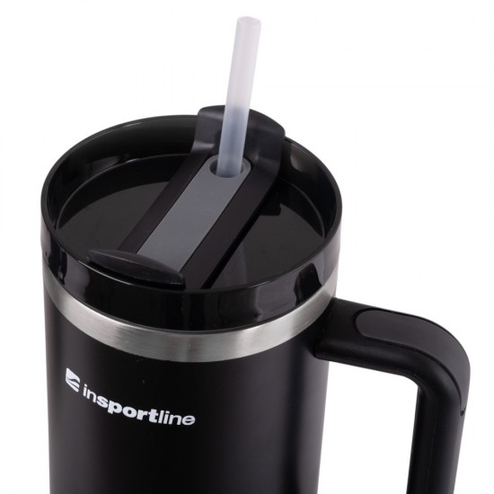 Insulated Travel Mug (Black) inSPORTline Misakafi Tumbler 1,200 ml Insulated Travel Mug (Black) inSPORTline Misakafi Tumbler 1,200 ml