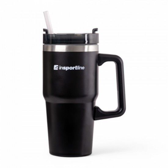 Insulated Travel Mug (Black) inSPORTline Misakafi Tumbler 600 ml Insulated Travel Mug (Black) inSPORTline Misakafi Tumbler 600 ml