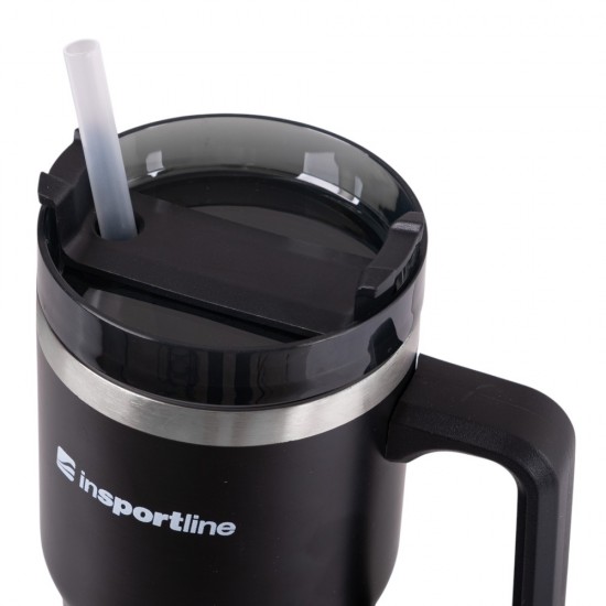 Insulated Travel Mug (Black) inSPORTline Misakafi Tumbler 600 ml Insulated Travel Mug (Black) inSPORTline Misakafi Tumbler 600 ml