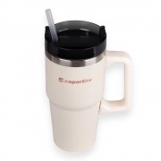 Insulated Travel Mug (Beige) inSPORTline Misakafi Tumbler 600 ml Insulated Travel Mug (Beige) inSPORTline Misakafi Tumbler 600 ml