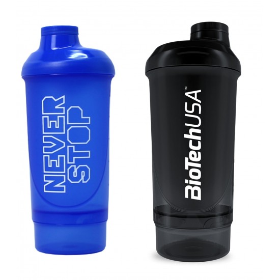 SHAKER NEVER STOP  500ml (+150ML) 