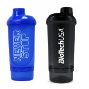 SHAKER NEVER STOP  500ml (+150ML) 