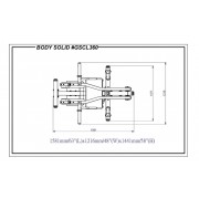 ΜΗΧΑΝΗΜΑ ΜΗΡΩΝ & ΓΑΜΠΩΝ Body-Solid GSCL360 ΜΗΧΑΝΗΜΑ ΜΗΡΩΝ & ΓΑΜΠΩΝ Body-Solid GSCL360