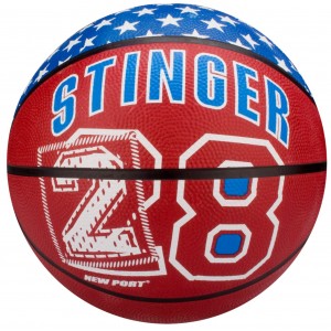 Μπάλα Basket Νο7 (Κόκκινο/Μπλε)