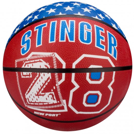Μπάλα Basket Νο7 (Κόκκινο/Μπλε) 