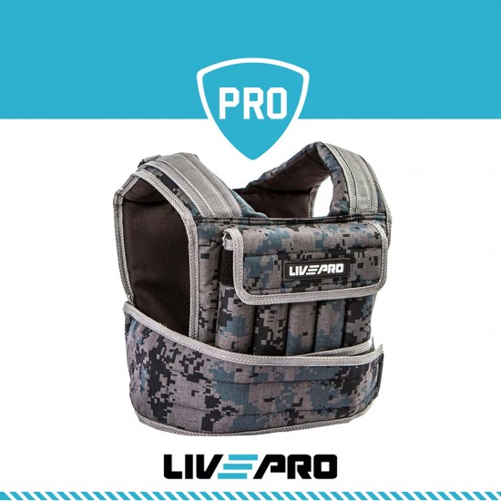 LivePro Γιλέκο με Βάρη 20Kg (8195-20) 