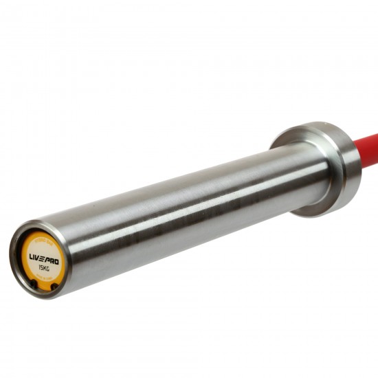 LivePro Ολυμπιακή Μπάρα Cerakote 201cm (8319-RD) LivePro Ολυμπιακή Μπάρα Cerakote 201cm (8319-RD)