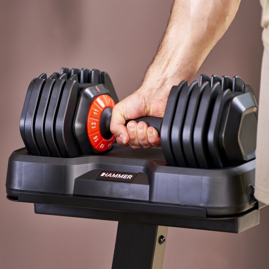 Ρυθμιζόμενος Αλτήρας Hammer StrongLock 4.0 (25kg) 