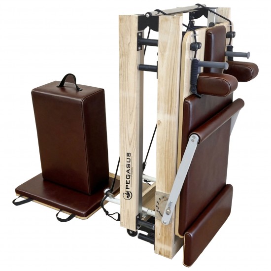 Pegasus® Κρεβάτι Pilates Reformer Oak Αναδιπλούμενο 