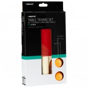 Avento Σετ 2 Ρακέτες Ping Pong & 2 Μπαλάκια 