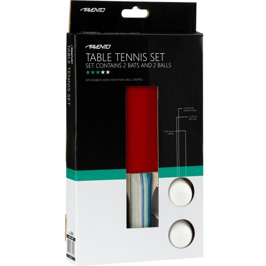 Σετ 2 Ρακέτες Ping Pong & 2 Μπαλάκια 