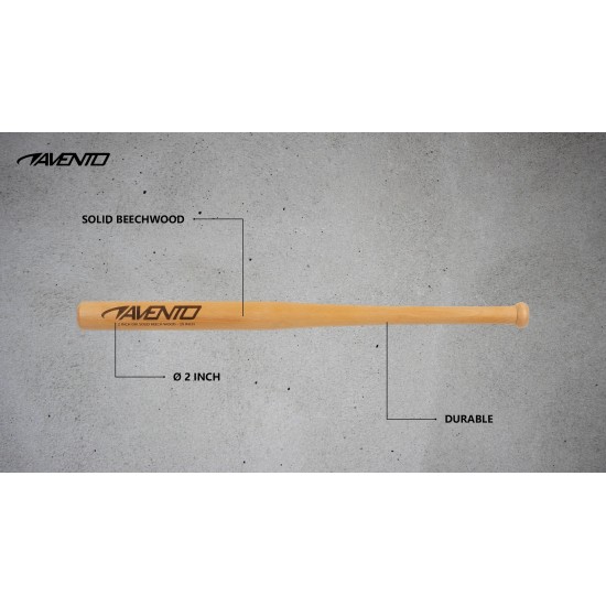 Ρόπαλο Baseball Ξύλινο Avento 73cm 