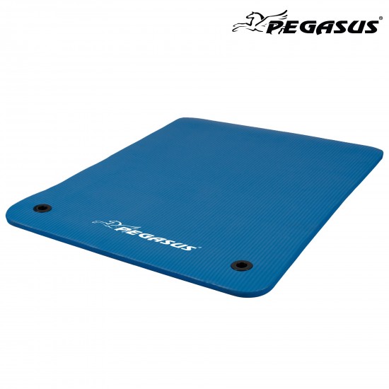 Pegasus® Ταπέτο NBR με Κρίκους (183x61x1.5 cm) Μπλε 
