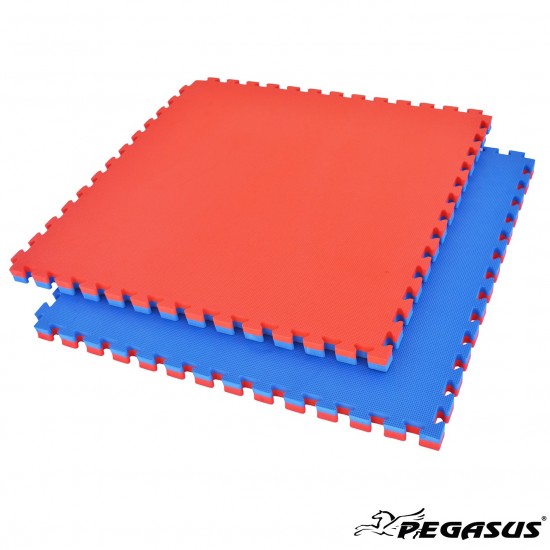Δάπεδο προστασίας Puzzle EVA (Μπλε/Κόκκινο) 2.0cm 
