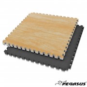 Δάπεδο προστασίας Puzzle EVA (Μαύρο/Πορτοκαλί) 2.5cm 