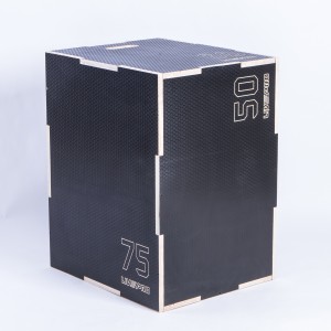 3 σε 1 Πλειομετρικό Κουτί Ξύλινο (Plyo Box) (Anti-Slip)  3 σε 1 Πλειομετρικό Κουτί Ξύλινο (Plyo Box) (Anti-Slip)