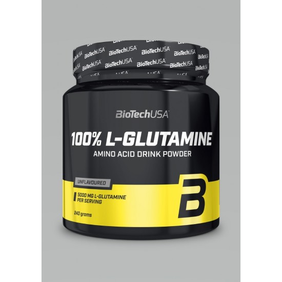100% L-Glutamine 240g Αμινοξέα