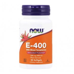 Ε-400 50Softgels (NowFoods)