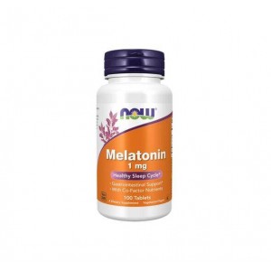 Melatonin 1mg 100tabs (NowFoods)