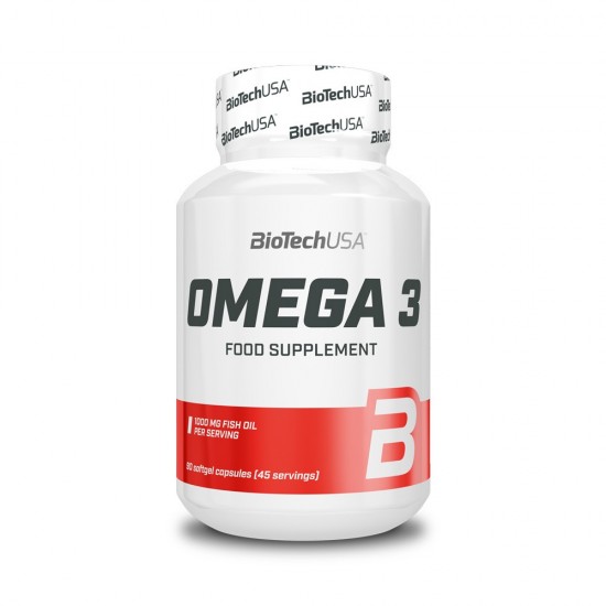 Mega Omega 3 90 Caps BioTech USA Βιταμίνες