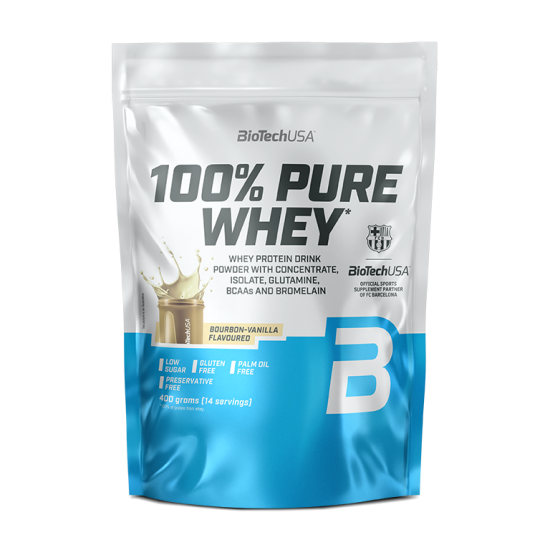 100% Pure Whey (454 gr) BioTechUsa Πρωτεΐνες