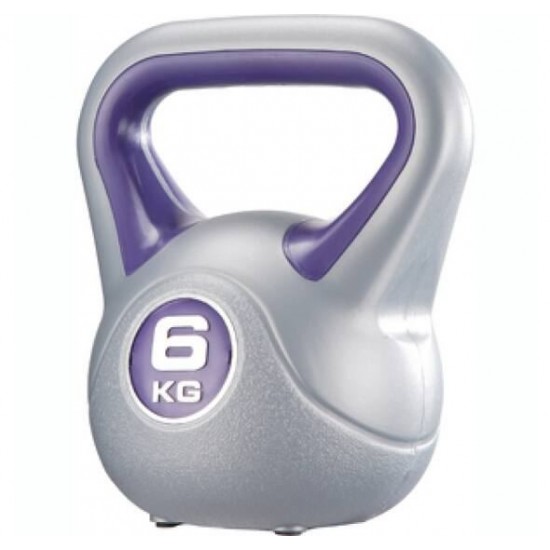 Kettlebells Πλαστικοποιημένα 6 kg (X-FIT) Αλτήρες - Βάρη