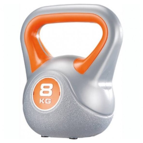 Kettlebells Πλαστικοποιημένα 8kg (X-FIT) Αλτήρες - Βάρη