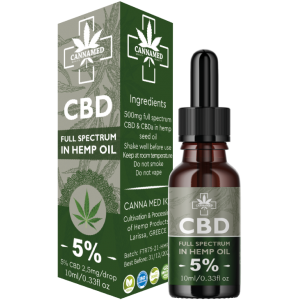 5% CBD Εκχύλισμα CO2 πλήρους φάσματος
