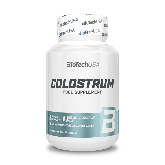 Colostrum 60 Caps BioTech USA Βιταμίνες