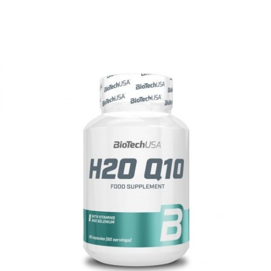 H2O Q10 60 Caps BioTech USA Βιταμίνες και Υγεία