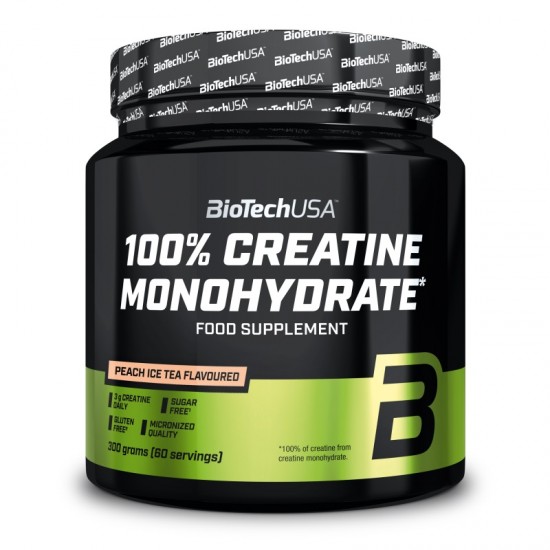 BioTech USA 100% Creatine Monohydrate Flavoured 300g - Μονοϋδρική Κρεατίνη Κρεατίνες BioTech USA 100% Creatine Monohydrate Flavoured 300g - Μονοϋδρική Κρεατίνη Κρεατίνες