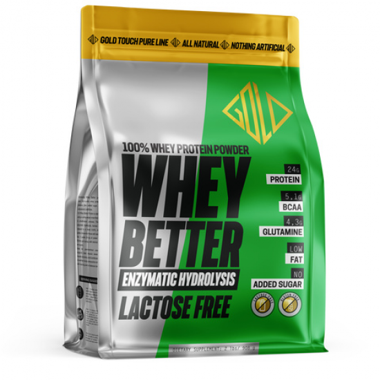 Whey Better HydroProtein 80%- Lactose Free(908g) - Καθαρή Πρωτεΐνη Γράμμωσης - GoldTouch Nutrition Pure line Πρωτεΐνες