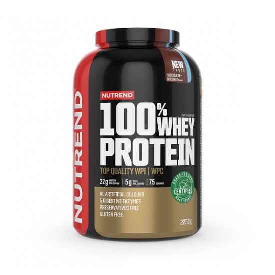 100% Whey Protein GFC 2250g (Nutrend) Πρωτεΐνες